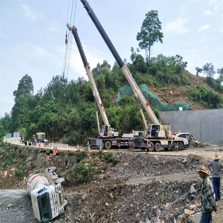 池州池州24小时应急道路救援吊装吊装现场实拍